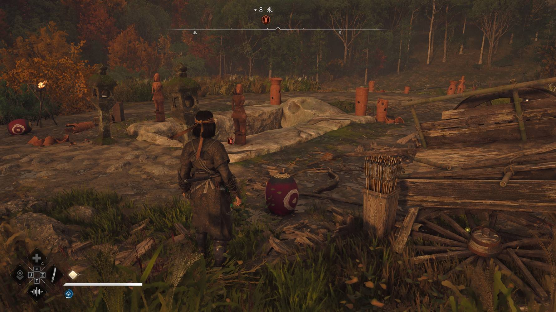 《刺客信条影》“牧野车冢的古坟”进入方法,牧野车冢的古坟怎么进入