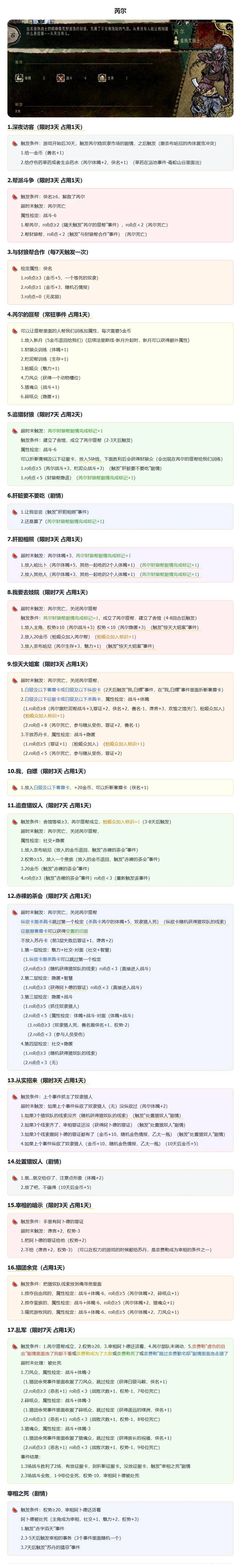 《苏丹的游戏》“芮尔”剧情事件一览，芮尔剧情怎么选