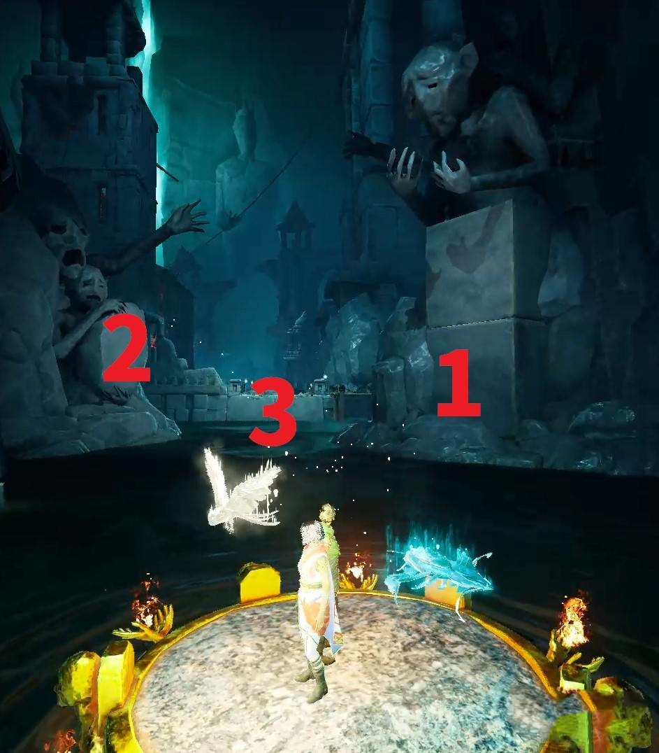 《双影奇境》第七章“推台灯”解谜攻略,第七章推台灯解谜怎么过