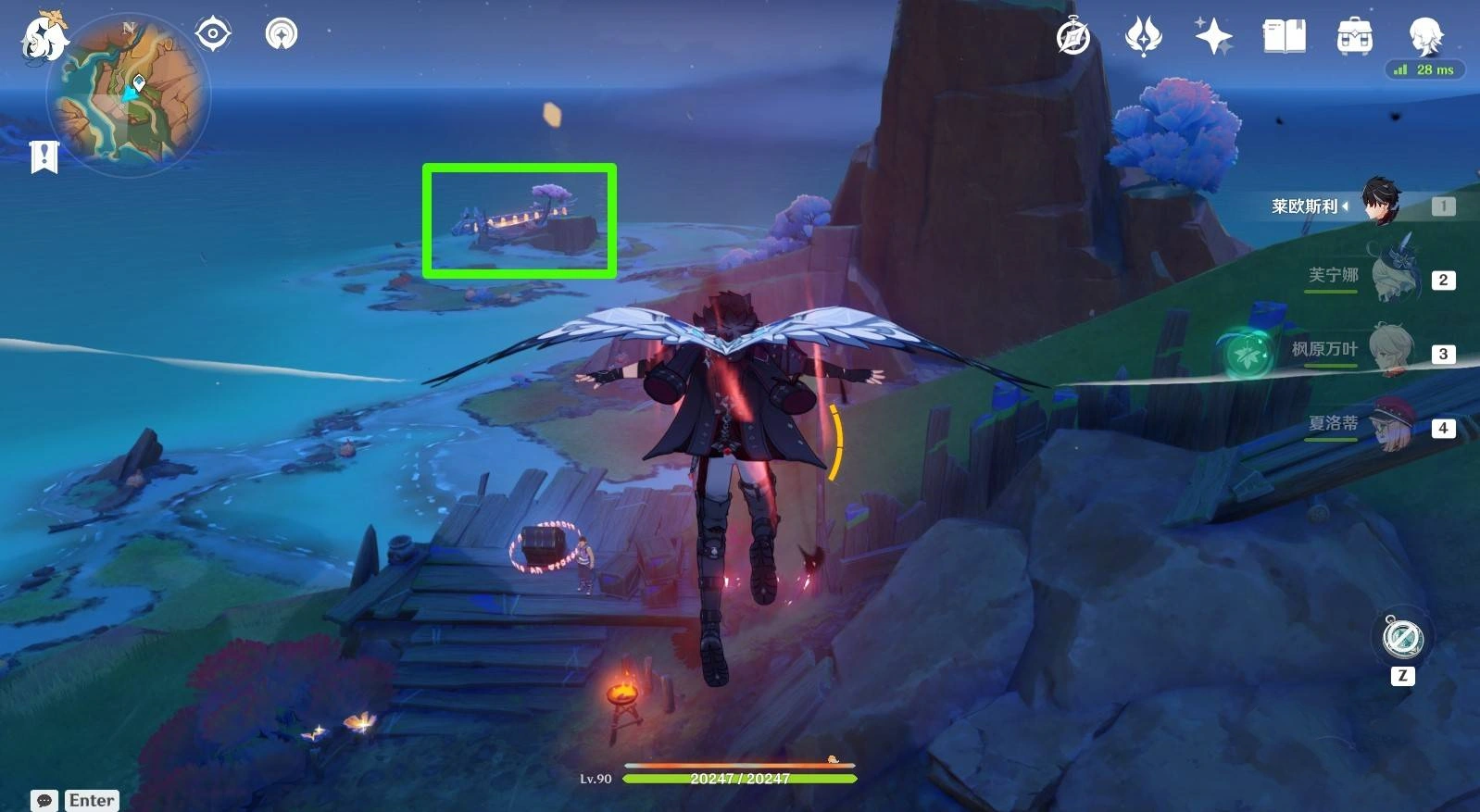 《原神》“沃陆之邦隐藏锚点”位置及前往路线,5.5隐藏锚点在哪