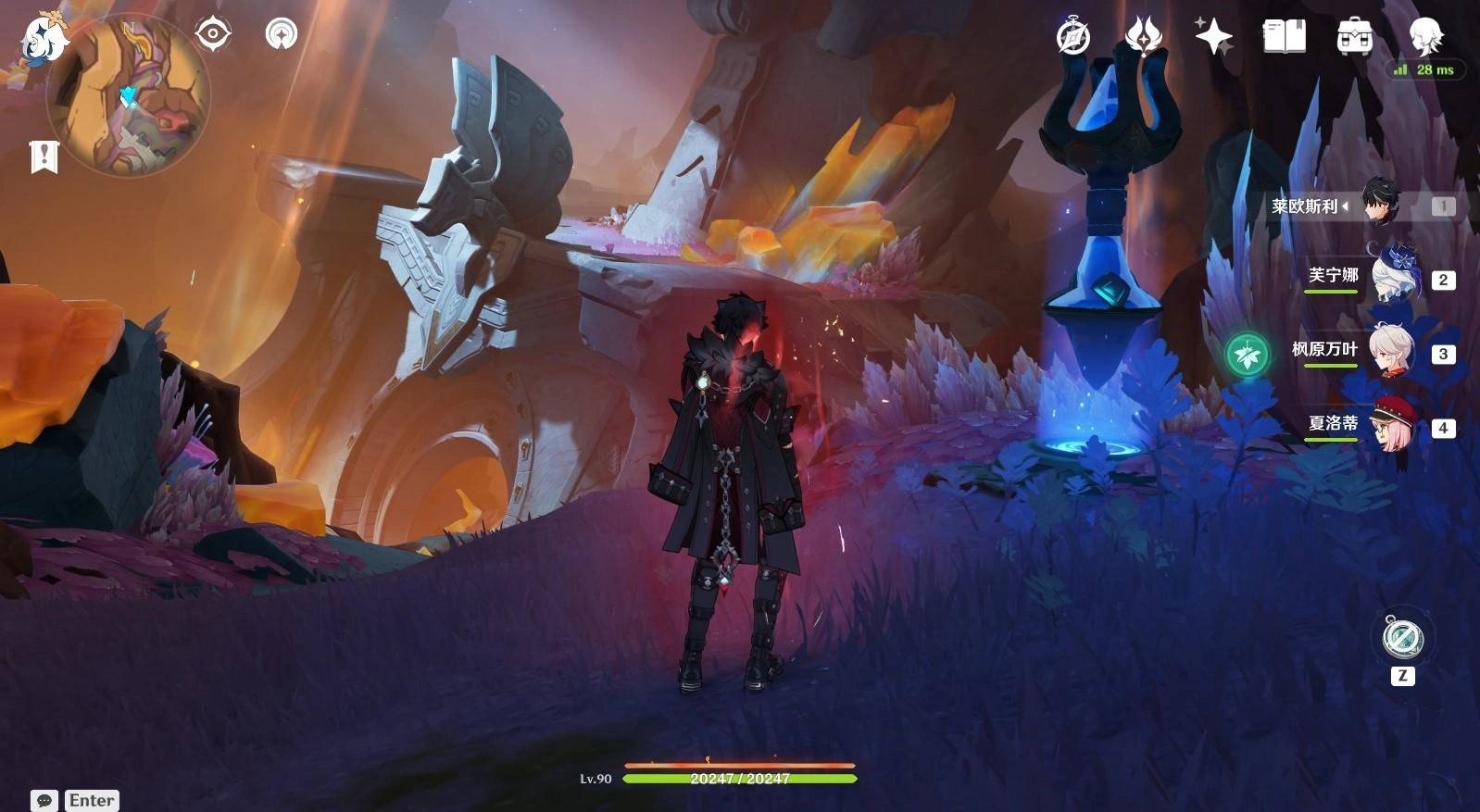 《原神》“沃陆之邦隐藏锚点”位置及前往路线,5.5隐藏锚点在哪