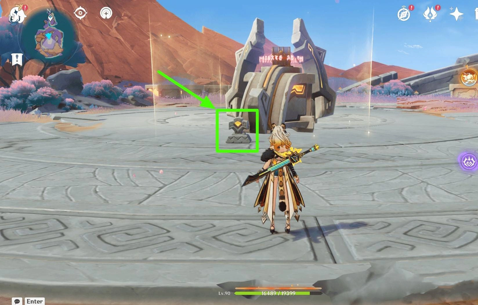 《原神》“无归的秘源龙像”位置及打法，5.5无归的秘源龙像解谜攻略