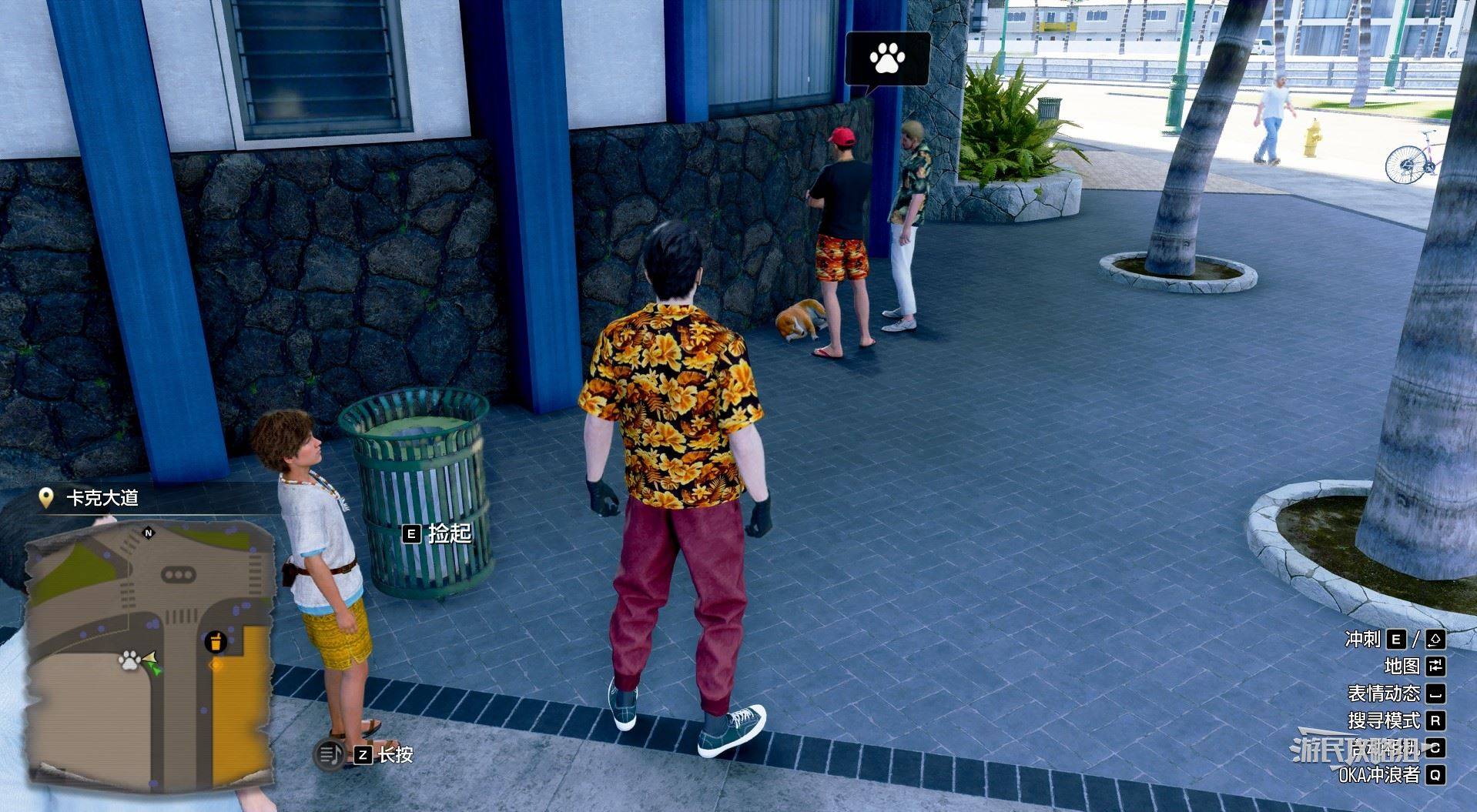 《如龙8外传夏威夷海盗》吾朗王国全动物位置一览,救护动物在哪