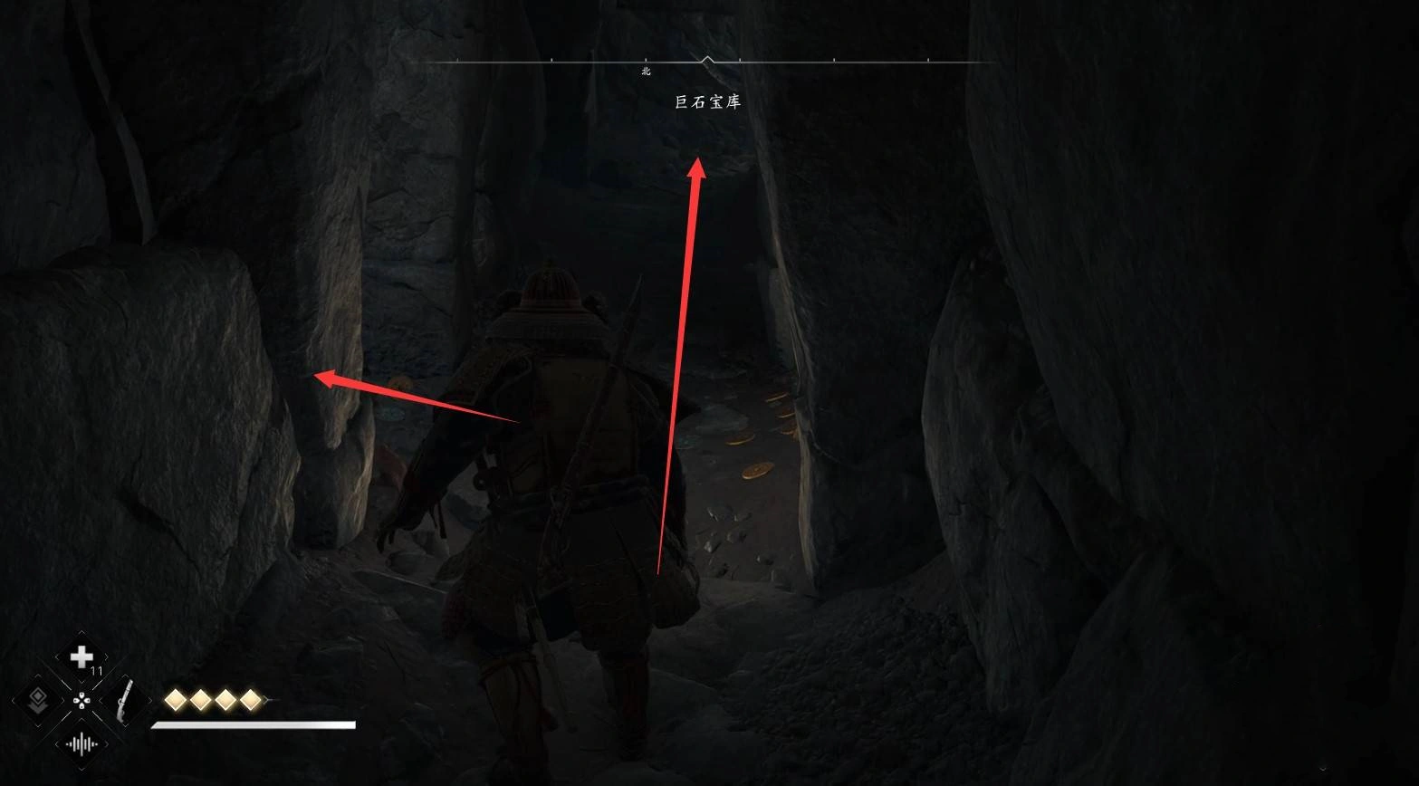 《刺客信条影》“巨石宝库”位置与收集攻略,巨石宝库在哪