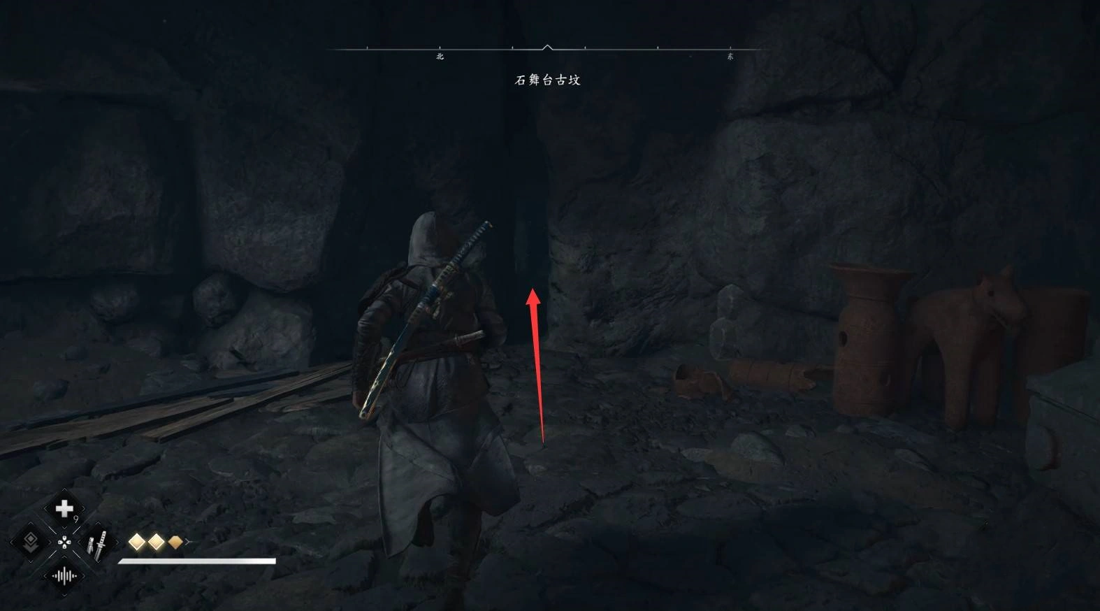 《刺客信条影》“石舞台古坟”位置与收集攻略,石舞台古坟在哪