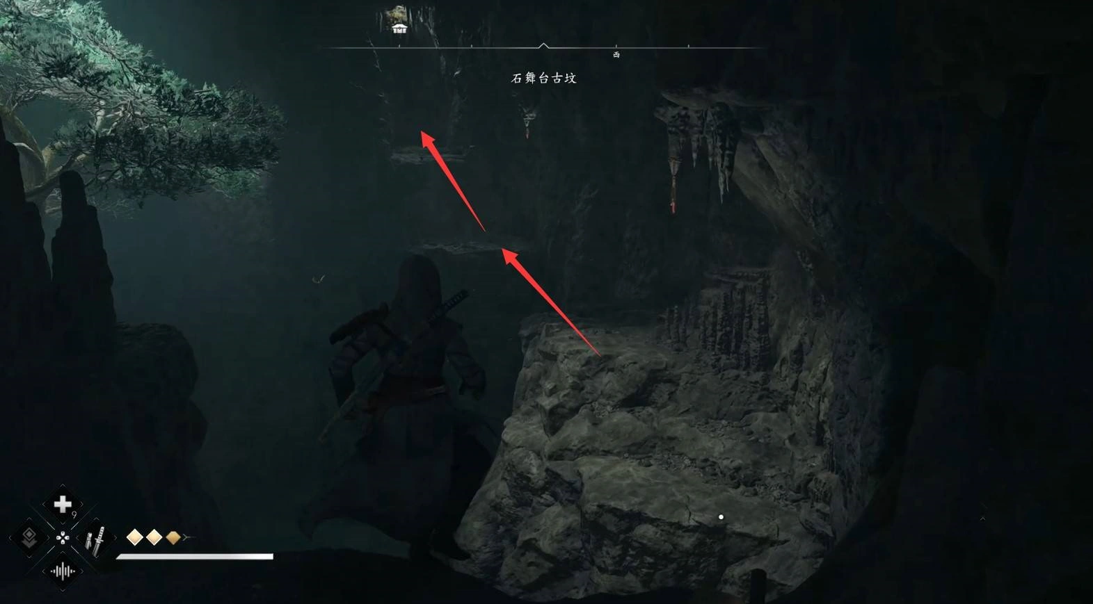 《刺客信条影》“石舞台古坟”位置与收集攻略,石舞台古坟在哪